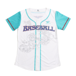 Wholesale Custom Dragon Pattern Baseball Jerseys Breathable Sportswear Softball Uniform Shirts Sublimated Baseball Wear