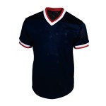 Men White Red Sox Baseball Uniform Plain Oversized Embroidery Baseball Jersey Tshirt