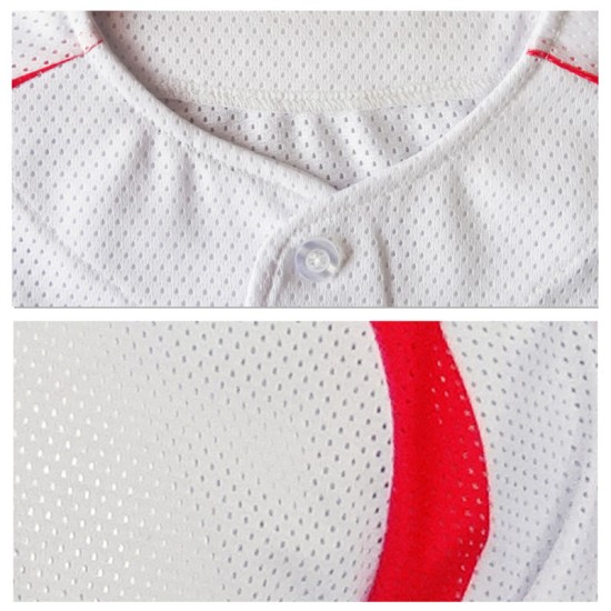 New Sublimation Printing Team Name Logo Number Sports Wear Softball Uniform Breathable Blank Baseball Jerseys Suit