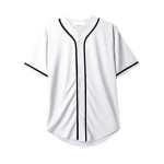 Wholesale Sportswear Plus Size Short Sleeve Cheap Blank Baseball Uniforms Sets Embroidery 100% Polyester Pinstripe Jersey