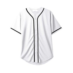 Wholesale Sportswear Plus Size Short Sleeve Cheap Blank Baseball Uniforms Sets Embroidery 100% Polyester Pinstripe Jersey