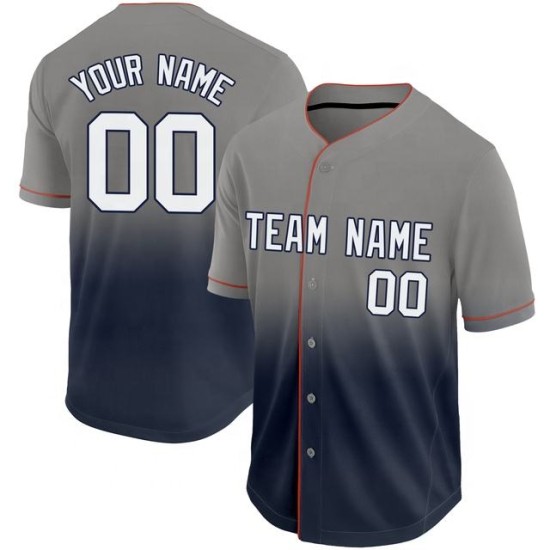 Custom Sublimation Baseball Jersey Wholesales Cheap Sportswear Shirt for Sale