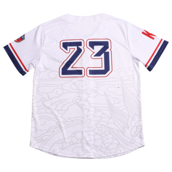 Custom Logo OEM & ODM V Neck Digital Print Breathable Unisex Baseball Uniform Jersey Embroidered Sportswear