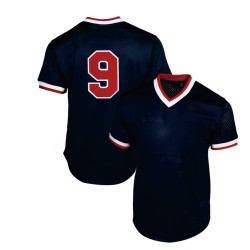 Men White Red Sox Baseball Uniform Plain Oversized Embroidery Baseball Jersey Tshirt