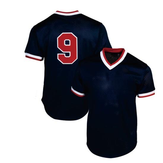 Men White Red Sox Baseball Uniform Plain Oversized Embroidery Baseball Jersey Tshirt