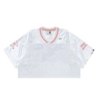 Custom Sublimation Printing Boxy Jersey Dropped Shoulder American Football Jersey CROPPED FOOTBALL JERSEY