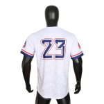 Custom Logo OEM & ODM V Neck Digital Print Breathable Unisex Baseball Uniform Jersey Embroidered Sportswear