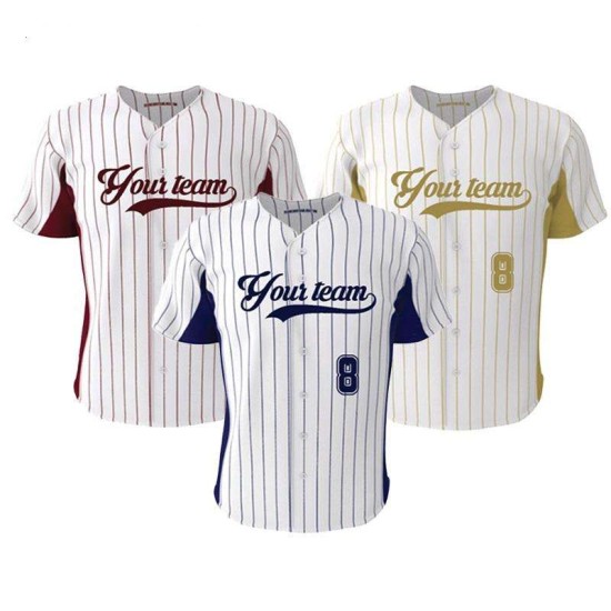 Wholesale Unisex Custom Embroidery Kids Baseball Jersey Customized Sublimated Baseball Uniforms Polyester Sportswear Children Wholesale Unisex Custom Embroidery Kids Baseball Jersey Customized Sublimated Baseball Uniforms Polyester Sportswear Children