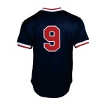 Men White Red Sox Baseball Uniform Plain Oversized Embroidery Baseball Jersey Tshirt