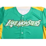 Wholesale Personalization Baseball Jersey Shirt Breathable Comfortable Yellow and Green Baseball Uniform for Team Wholesale Personalization Baseball Jersey Shirt Breathable Comfortable Yellow and Green Baseball Uniform for Team