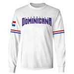 Baseball Softball Wear Team Dominican Baseball Uniform Custom Version Zipper Hoodie and Long Sleeves