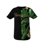 OEM ODM Double-Knit V Neck Baseball Softball Jerseys Factory Supply Fashionable Plus Size Breathable Uniform Jersey