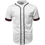 OEM Short Sleeve Baseball Jerseys T-Shirt Cheap Polyester Softball Uniforms Embroidery Button-Down Crew Neck Printed Sportswear
