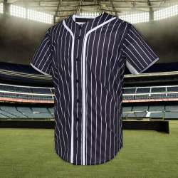 Custom Design Baseball Jersey Polyester Sublimation Men Baseball Stripe Shirt Jerseys