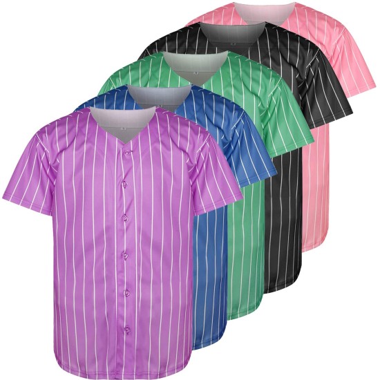 Custom Embroidered Baseball & Softball Jersey Breathable Sportswear in Plus Sizes Sublimated Baseball Wear