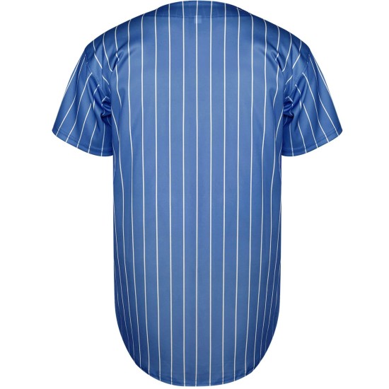 100% Polyester Sublimation Quick Dry Short Sleeve Baseball Shirts Breathable Sportswear with Plus Size Feature Jersey Design