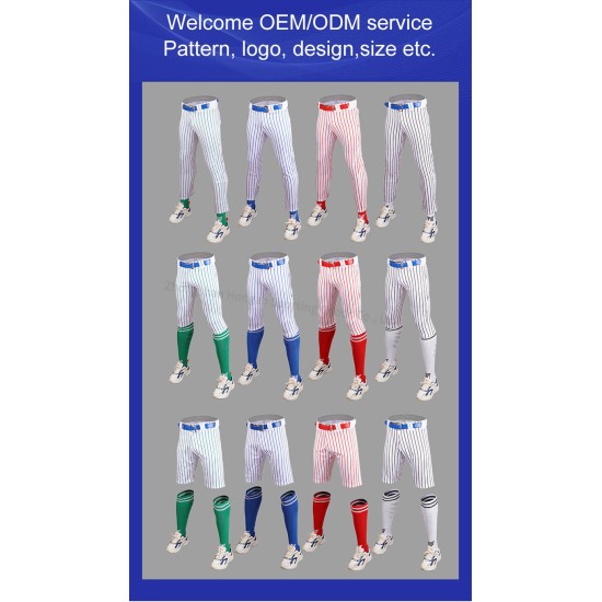 Manufacturer Custom Sublimation Printed Polyester Sportswear Breathable Baseball/Softball Uniform Pants for Adults & Youth Manufacturer Custom Sublimation Printed Polyester Sportswear Breathable Baseball/Softball Uniform Pants for Adults & Youth