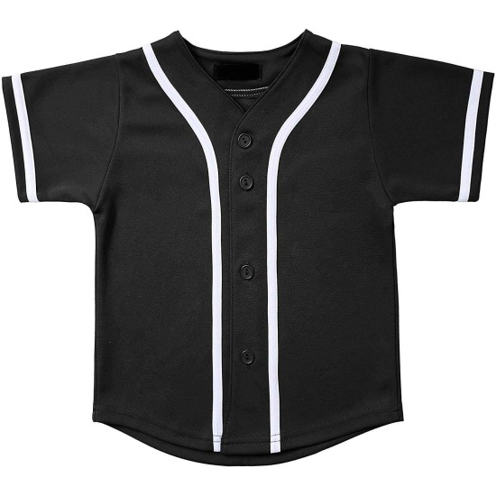 Wholesale Unisex Custom Embroidery Kids Baseball Jersey Customized Sublimated Baseball Uniforms Polyester Sportswear Children Wholesale Unisex Custom Embroidery Kids Baseball Jersey Customized Sublimated Baseball Uniforms Polyester Sportswear Children