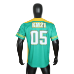 Wholesale Personalization Baseball Jersey Shirt Breathable Comfortable Yellow and Green Baseball Uniform for Team Wholesale Personalization Baseball Jersey Shirt Breathable Comfortable Yellow and Green Baseball Uniform for Team