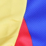 New Arrival V Neck Buttons Blue China Custom Baseball Jersey