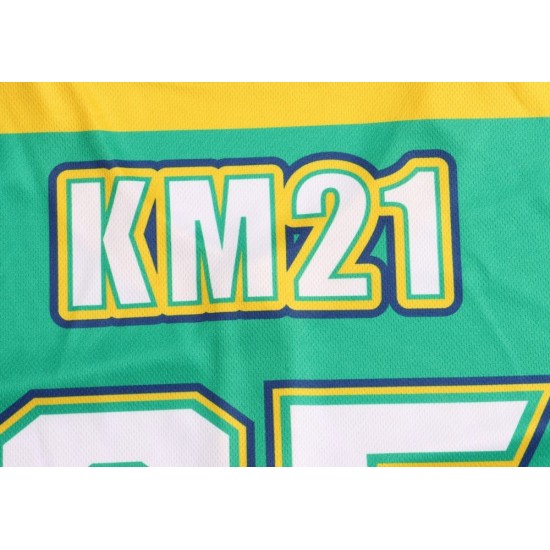 Wholesale Personalization Baseball Jersey Shirt Breathable Comfortable Yellow and Green Baseball Uniform for Team Wholesale Personalization Baseball Jersey Shirt Breathable Comfortable Yellow and Green Baseball Uniform for Team
