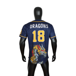 Custom Logo Breathable Baseball Jersey Cheap Personalized Sportswear with Sublimation Quality Uniforms