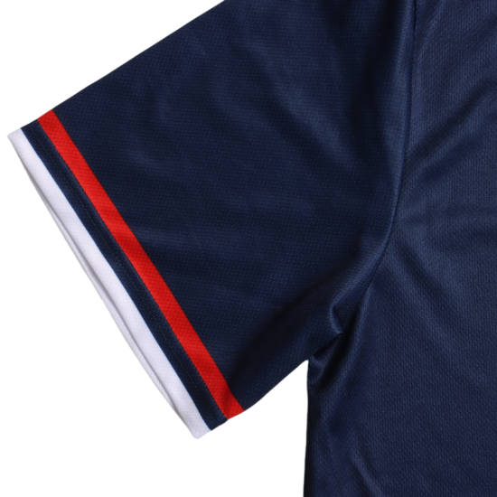 Wholesale New Breathable Baseball Shirts Custom Logo OEM ODM Sublimated V-Neck Dark Blue Men's Jersey Plus Size Options Wholesale New Breathable Baseball Shirts Custom Logo OEM ODM Sublimated V-Neck Dark Blue Men's Jersey Plus Size Options