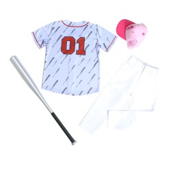 Custom Made Comfortable Child Baseball Jersey Breathable Polyester Sports Uniform Kids Baseball Jersey Shirts Set Style