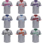 Customized Sublimation Women's Softball Jersey Retail Wholesale Casual Street Wear Short Sleeve Sportswear Shirts for Sale