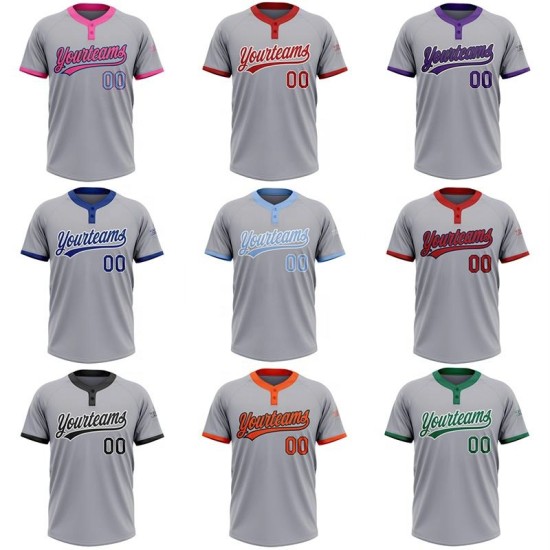Customized Sublimation Women's Softball Jersey Retail Wholesale Casual Street Wear Short Sleeve Sportswear Shirts for Sale