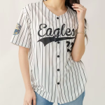 OEM ODM Name Number Logo Stripe Baseball Jerseys Breathable Polyester Personalized Pinstripe Team Baseball Uniforms