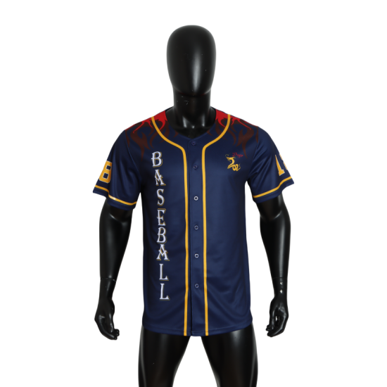 Custom Logo Breathable Baseball Jersey Cheap Personalized Sportswear with Sublimation Quality Uniforms