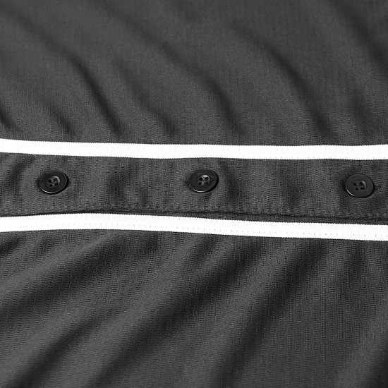 Custom Polyester Baseball Jerseys Breathable Personalized Sports Uniform With Sublimation Printing for Softball Baseball Players