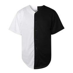 Customizable Men's Baseball Jersey Breathable Sportswear Striped Design Plus Size Wholesale Baseball Uniforms Baseball Shirt