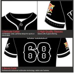 Men White Red Sox Baseball Uniform Plain Oversized Embroidery Baseball Jersey Tshirt