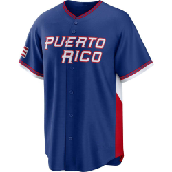 2026 WBC Baseball Shirts High Quality Francisco Lindor Puerto Rico National Baseball World Classic Jersey